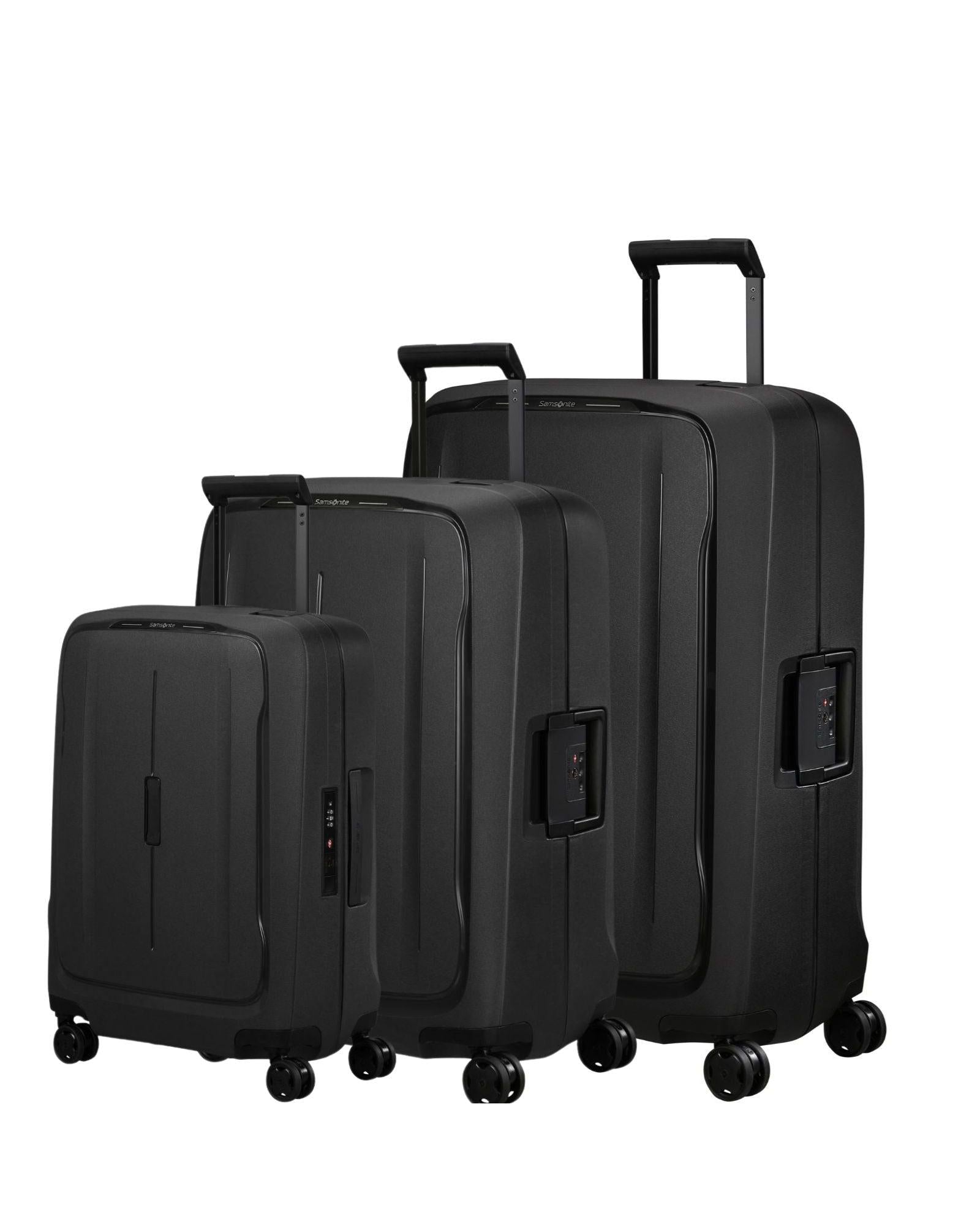 luggage set samsonite suitcase grey