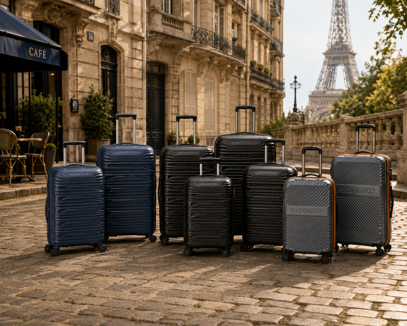 Delsey Paris Securitech Suitcases