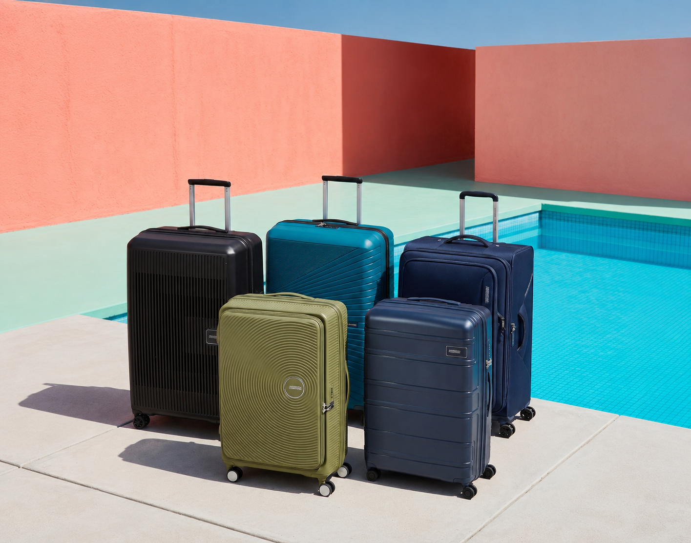 American Tourister Large Suitcases