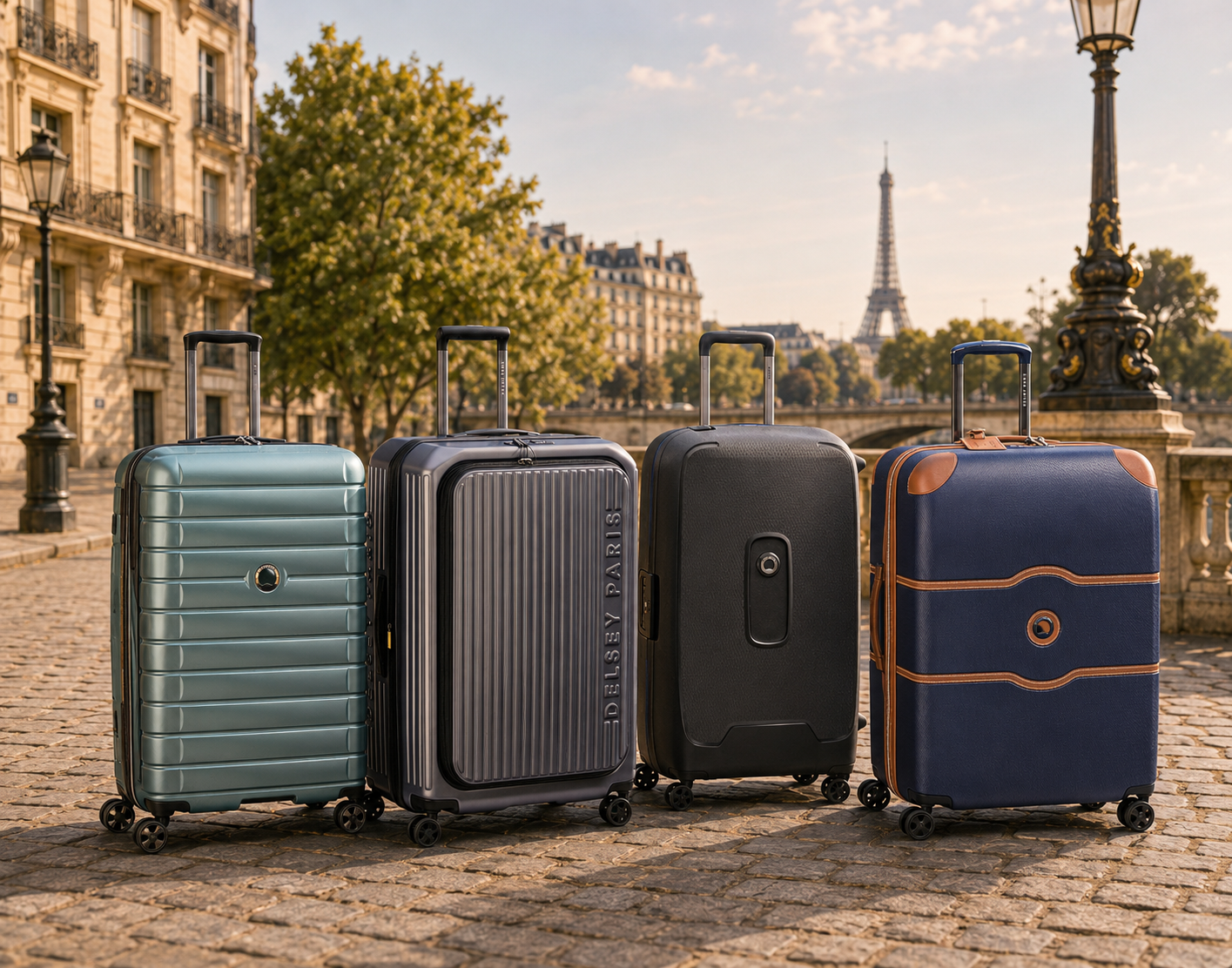 Delsey Large Suitcases