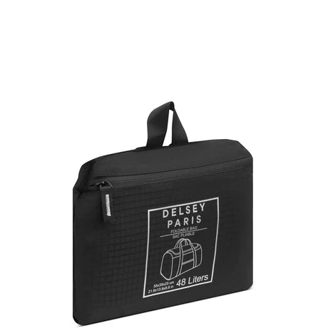 Delsey Nomade Cabin 55cm Foldable Duffle Bag 38L - Black