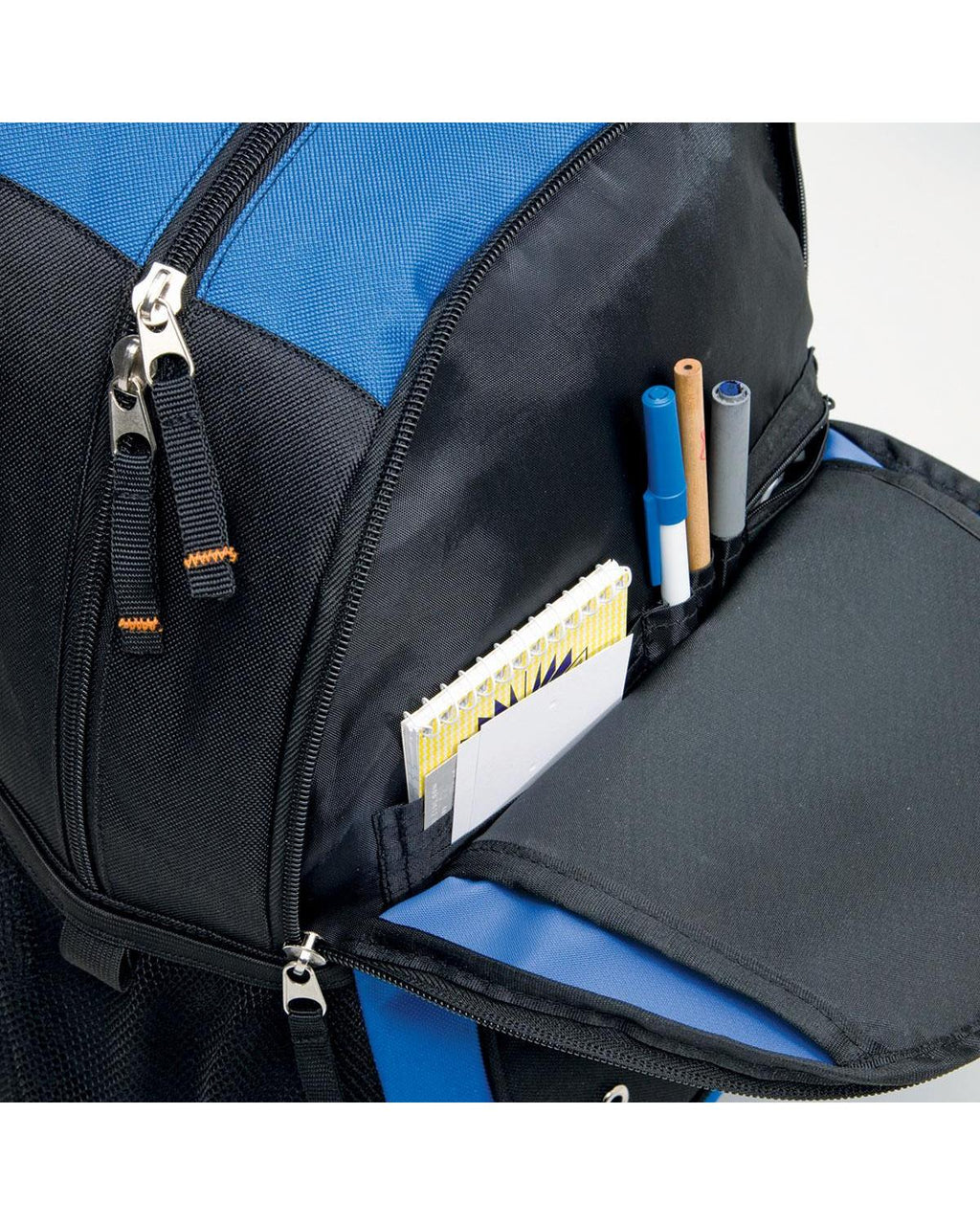 Unbranded Motion Backpack 25L Black/Royal-2
