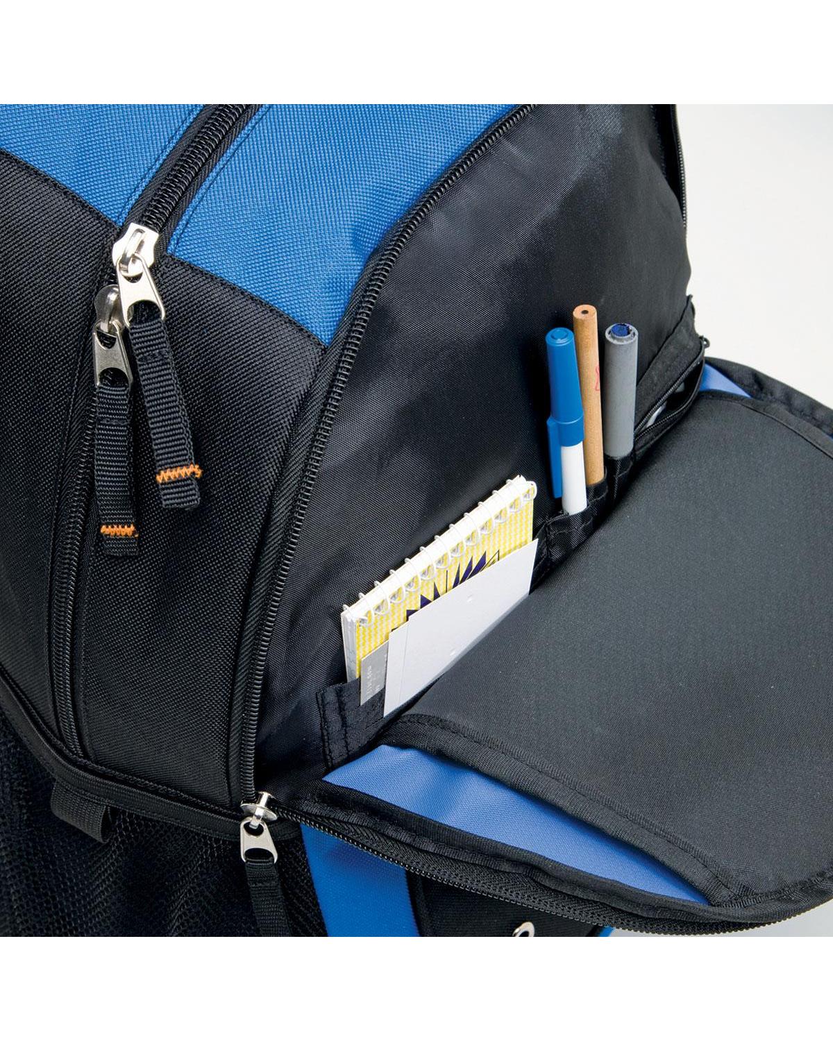 Unbranded Motion Backpack 25L Black/Royal-2