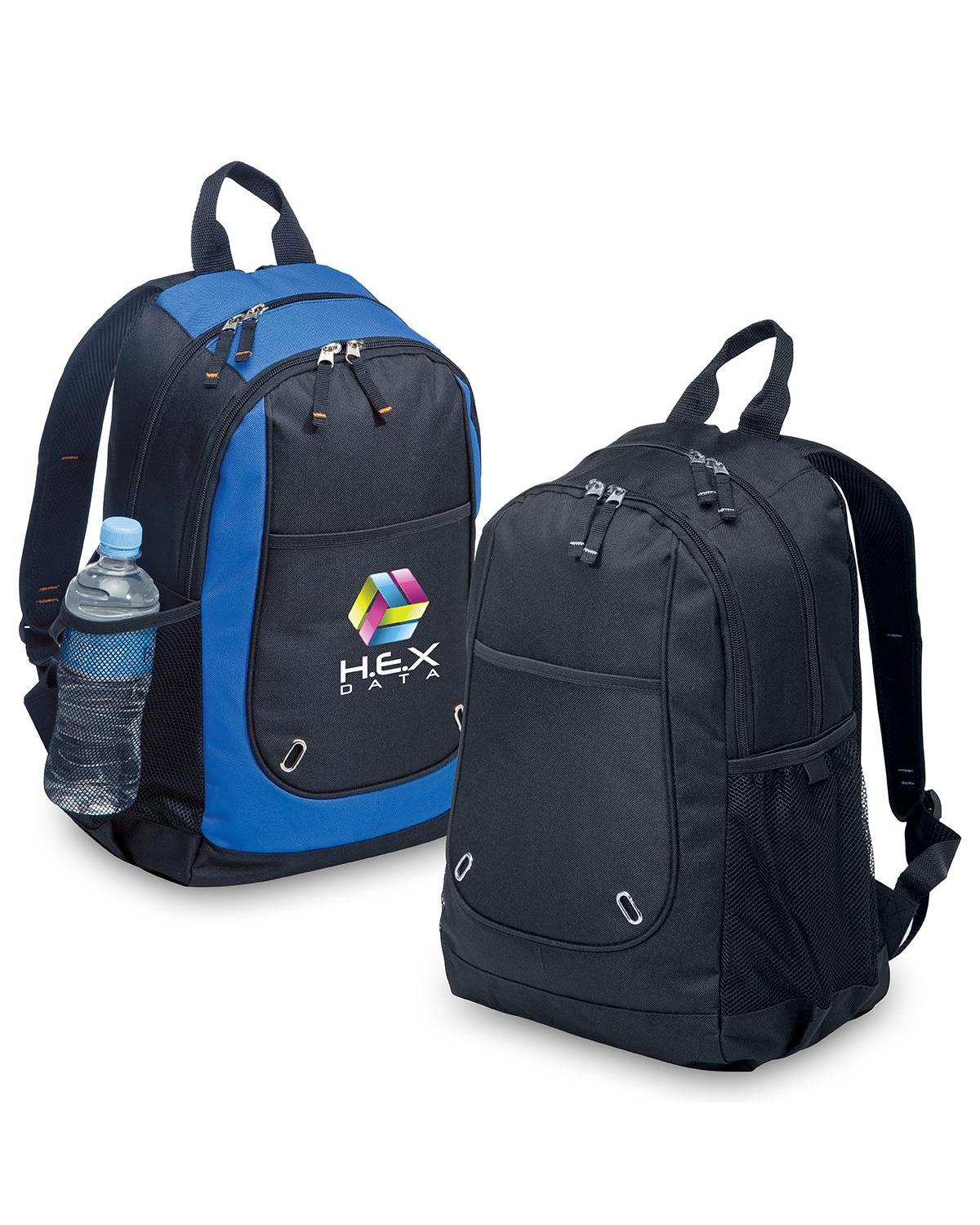Unbranded Motion Backpack 25L Black/Royal-6