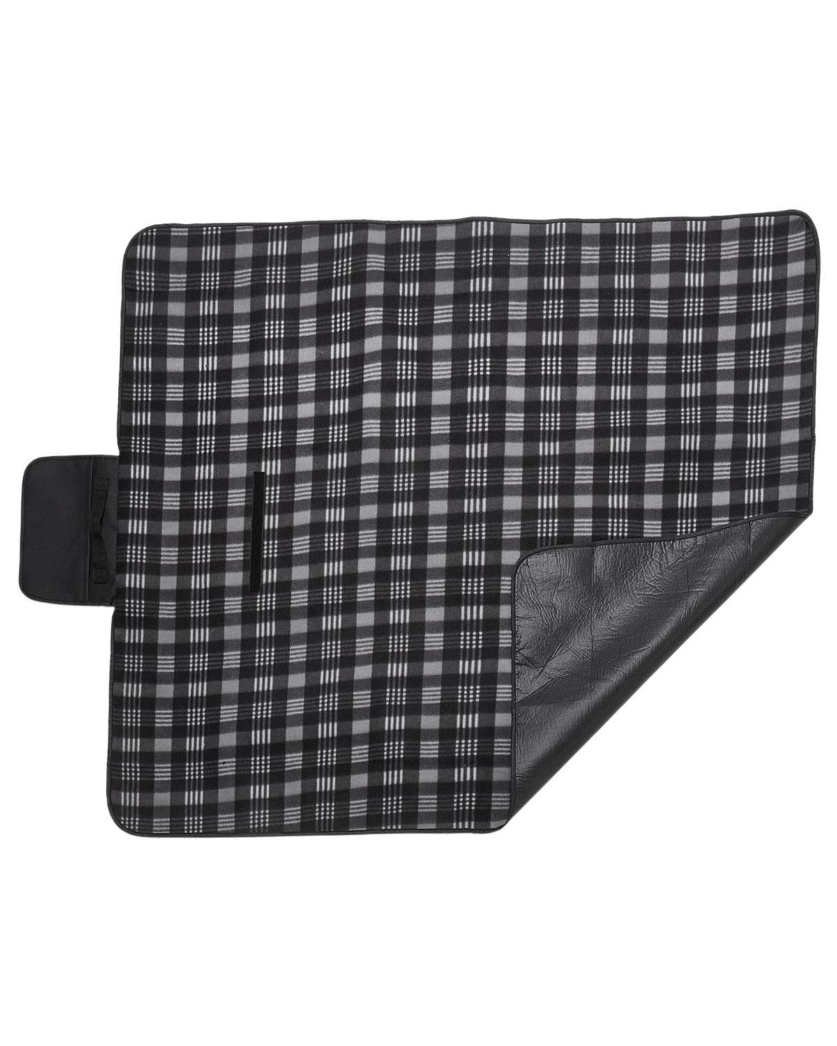 Unbranded Picnic Time Travel & Event Blanket Black-1