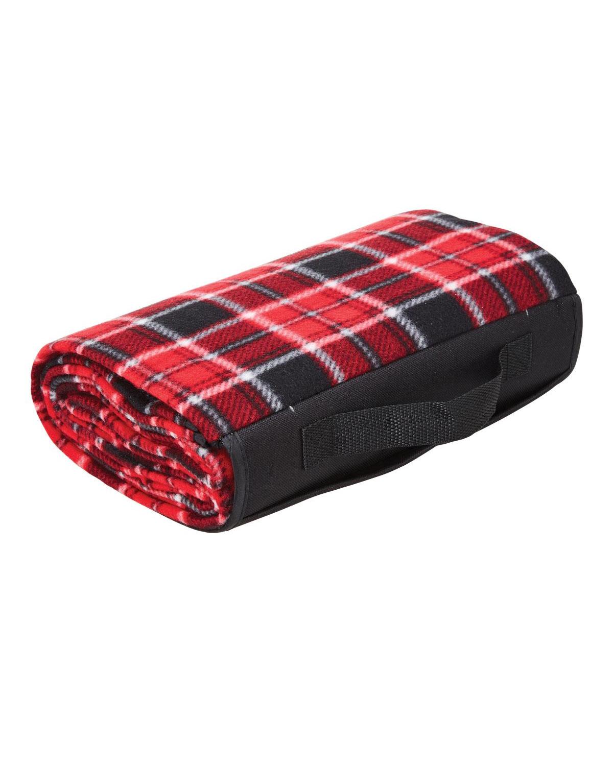Unbranded Picnic Time Travel & Event Blanket Red-1