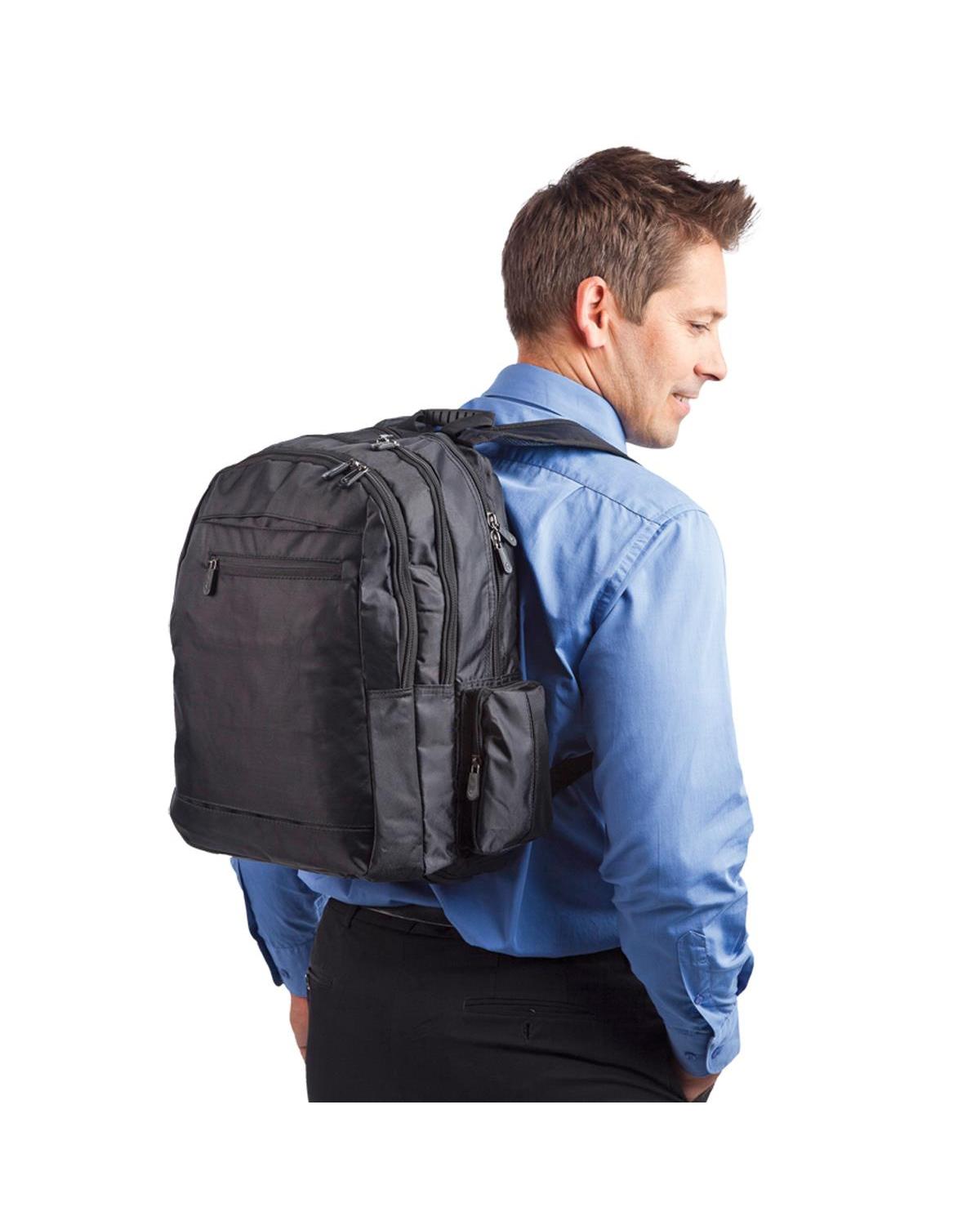 Unbranded Jet Laptop Backpack 28L Black-4