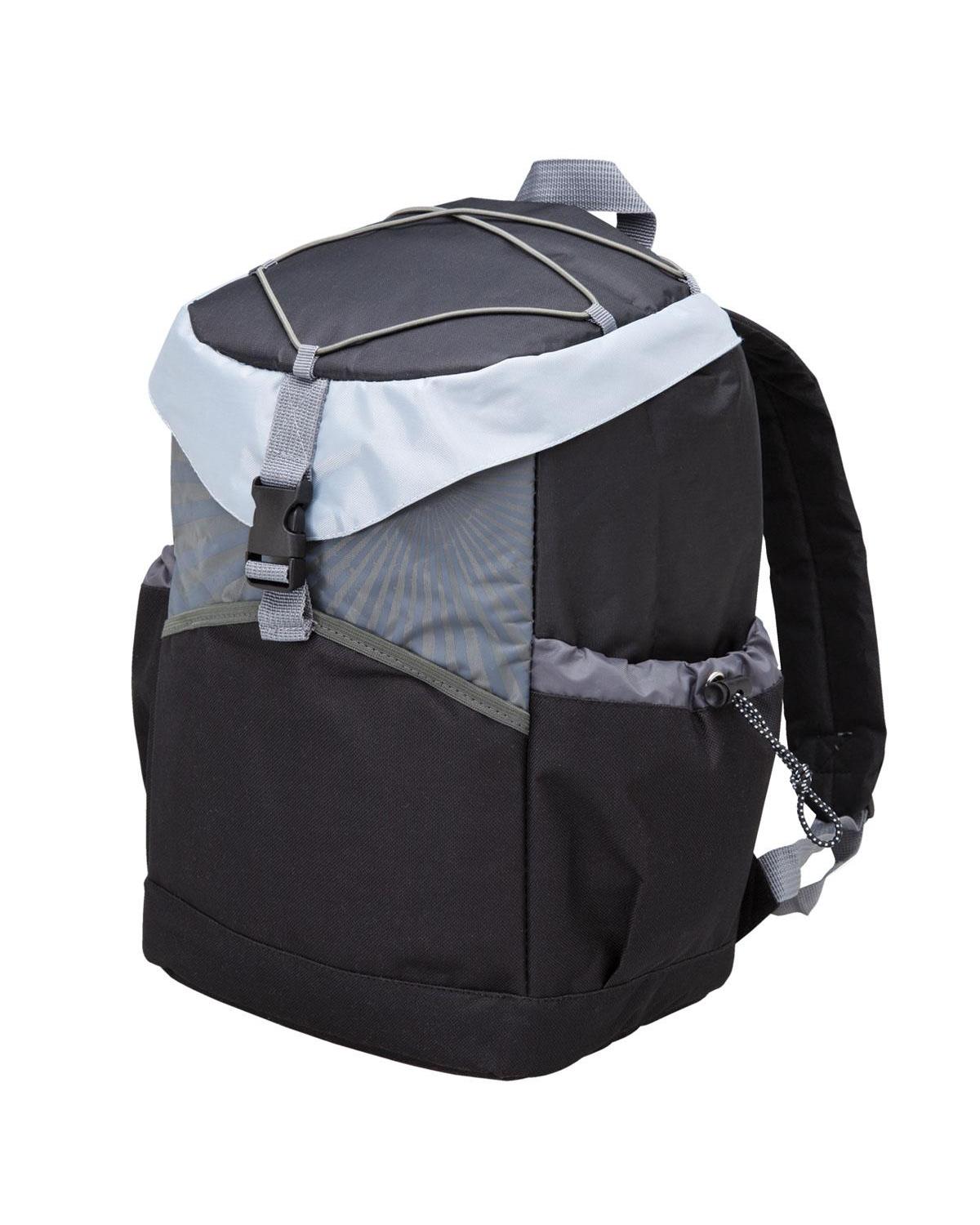 Unbranded Sunrise Backpack Cooler 20L Black/Grey-1