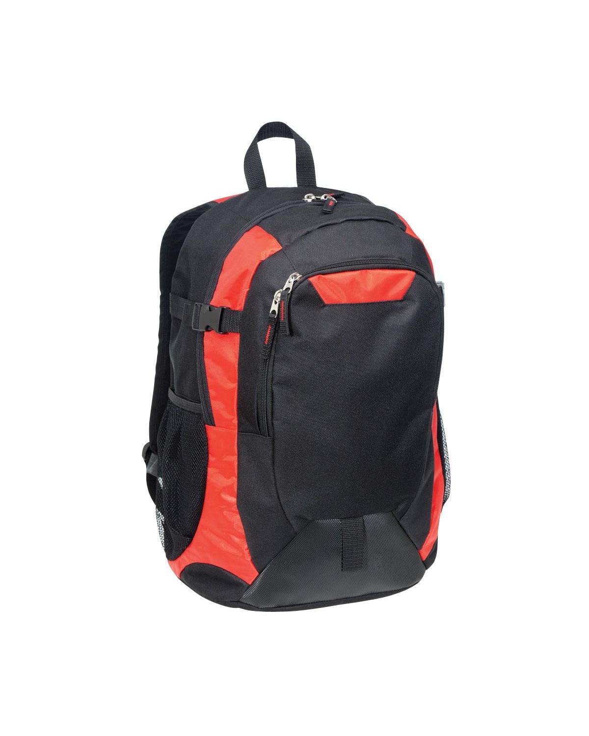 Unbranded Boost Laptop Backpack 30L Black/Red-1