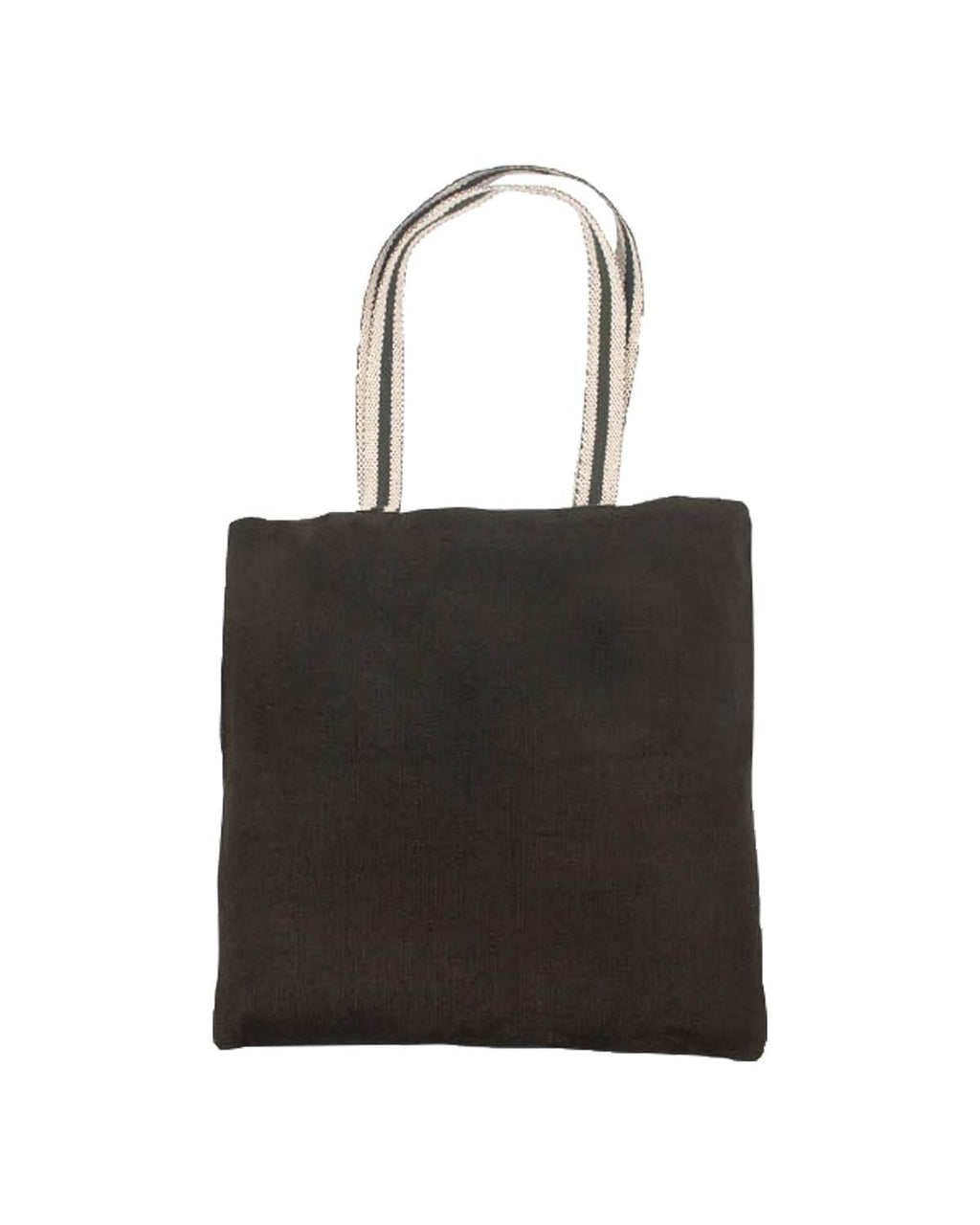Unbranded Eco Jute Tote 1.6L Black-1