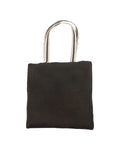 Unbranded Eco Jute Tote 1.6L Black-1