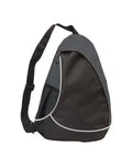 Unbranded Metro Sling 12.7L Travel Backpack Black/Grey-1