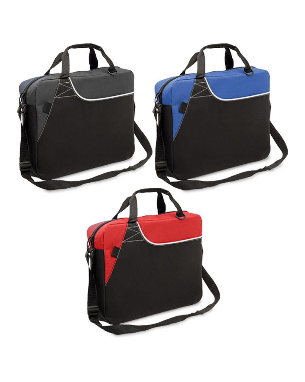 Unbranded Switch Satchel 10L Black/Red-2