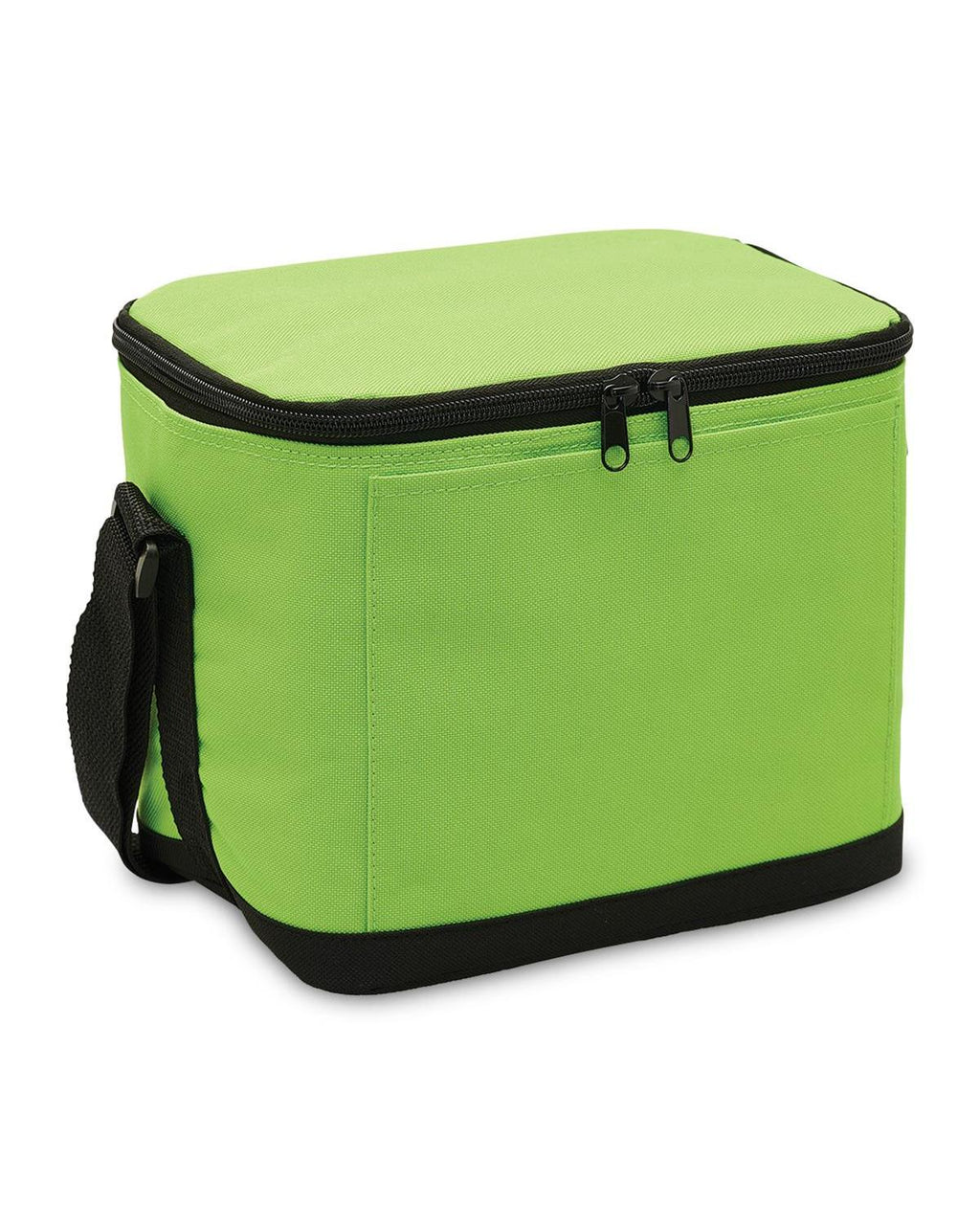 Unbranded 6 Pack Cooler 6L Black/Green-1