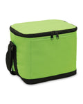 Unbranded 6 Pack Cooler 6L Black/Green-1