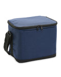 Unbranded 6 Pack Cooler 6L Black/Navy-1
