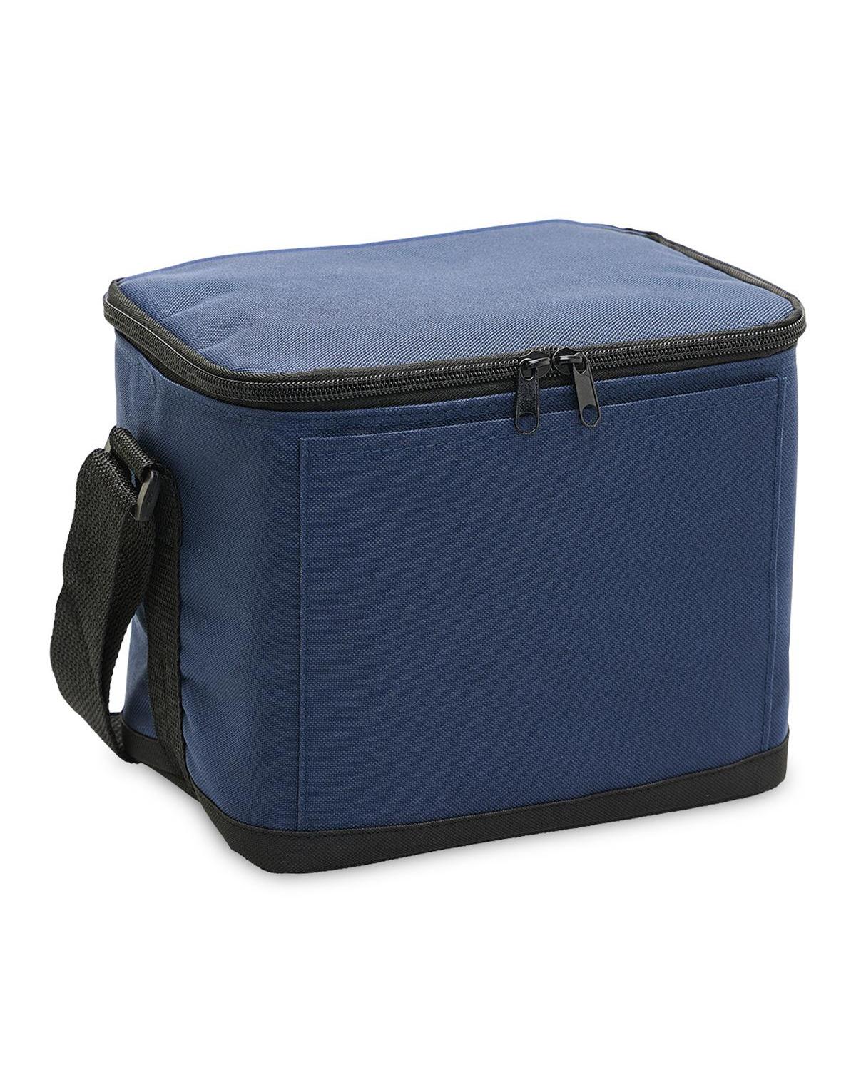 Unbranded 6 Pack Cooler 6L Black/Navy-1