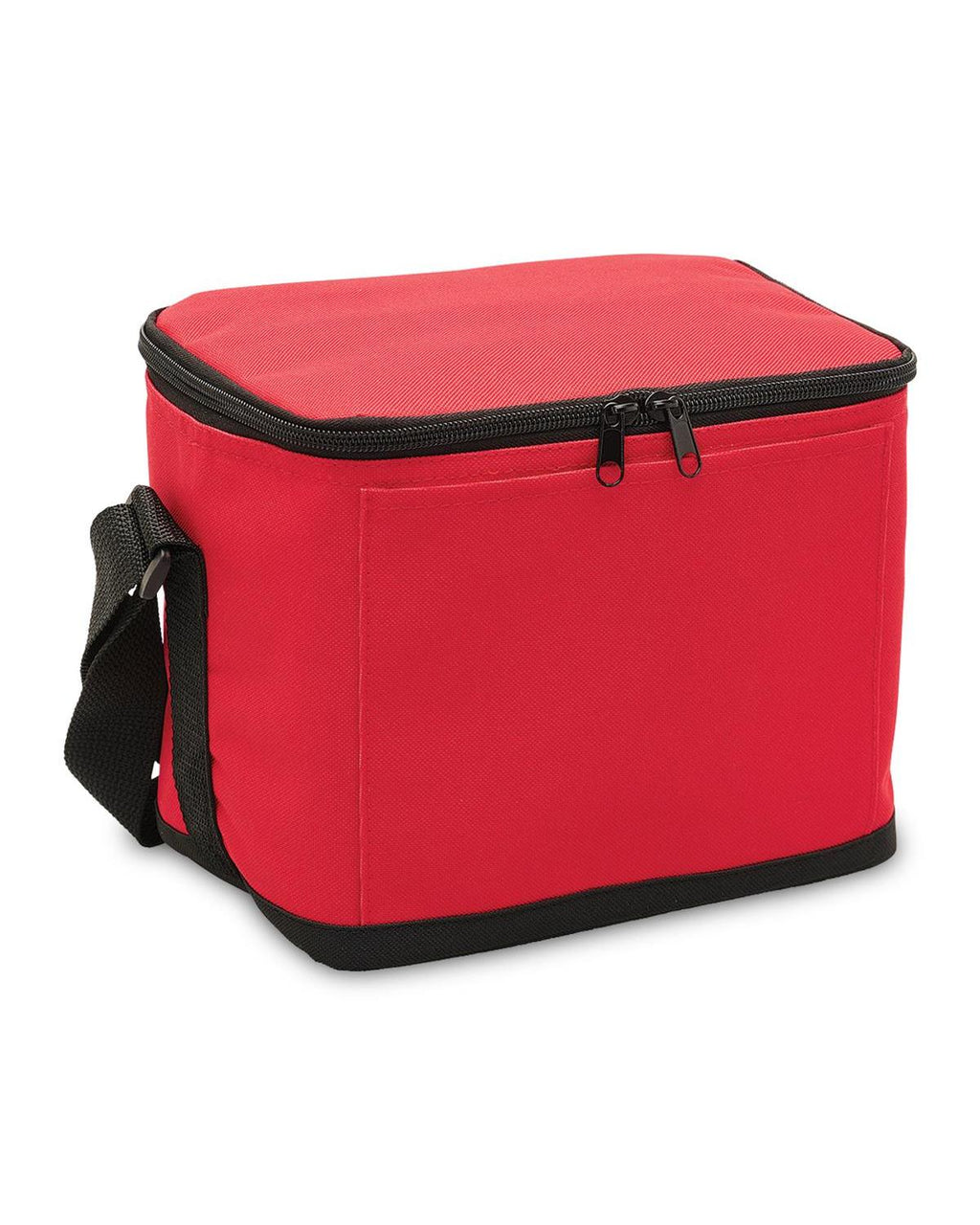 Unbranded 6 Pack Cooler 6L Black/Red-1