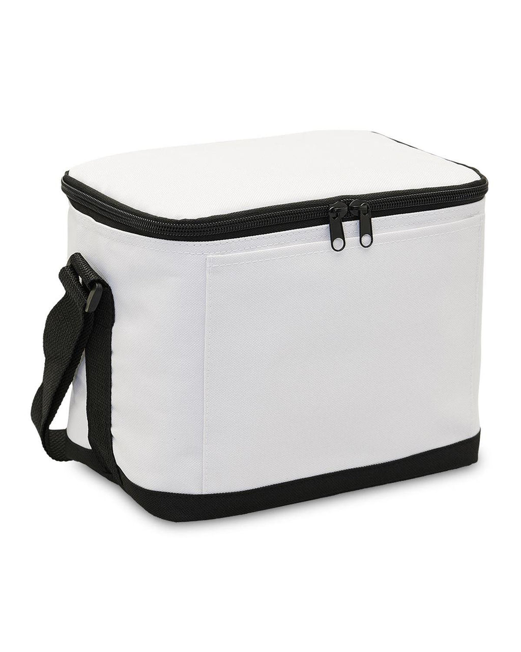 Unbranded 6 Pack Cooler 6L Black/White-1