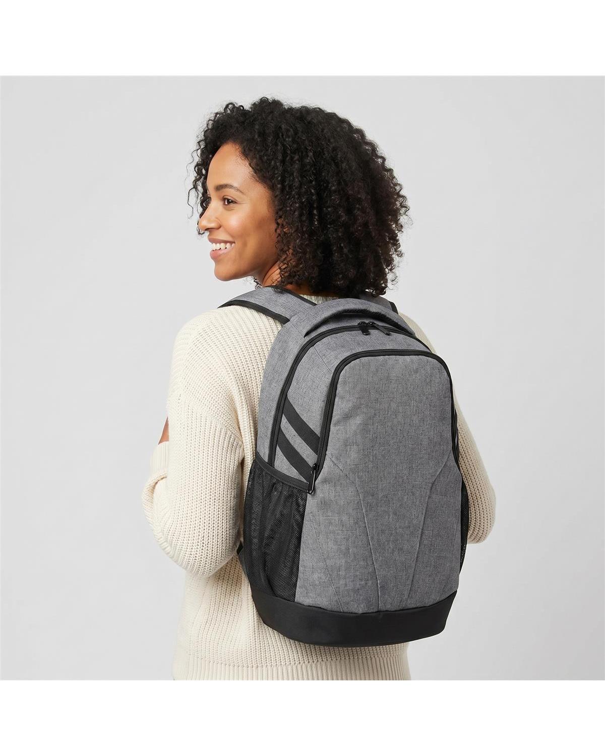 Unbranded Enterprise Laptop Backpack 21.4L Black/Grey-4