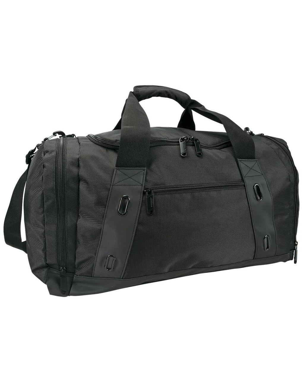 Unbranded Fortress Duffle 43.5L Black/Grey-1