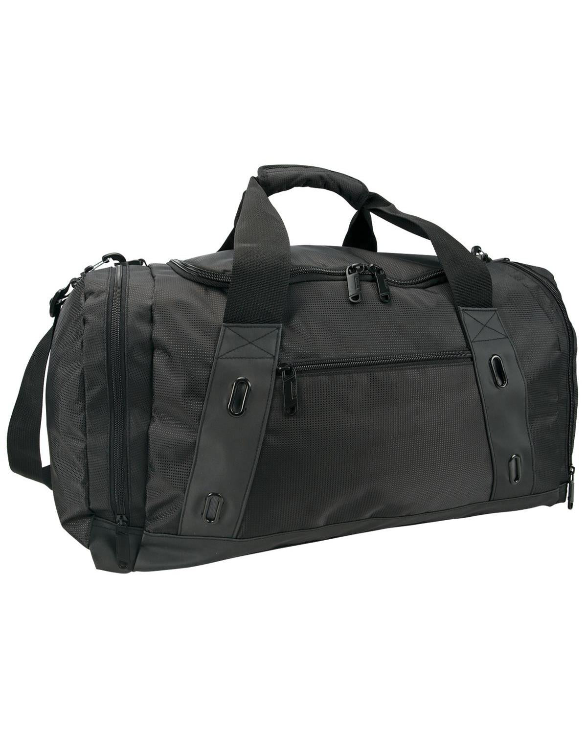 Unbranded Fortress Duffle 43.5L Black/Grey-1