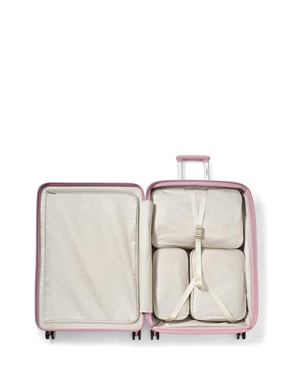 Samsonite Paralux Expandable Hardside Large Spinner Suitcase - 75cm - Dusty Pink