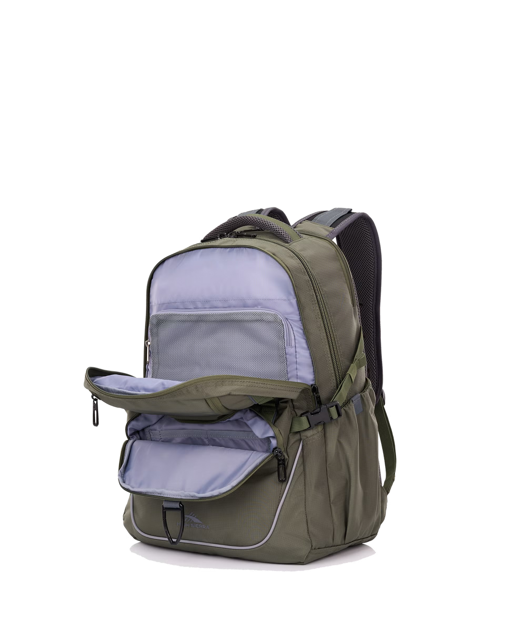 High Sierra Access 4.0 Laptop Backpack - 17-Inch - Khaki Interior Image 9
