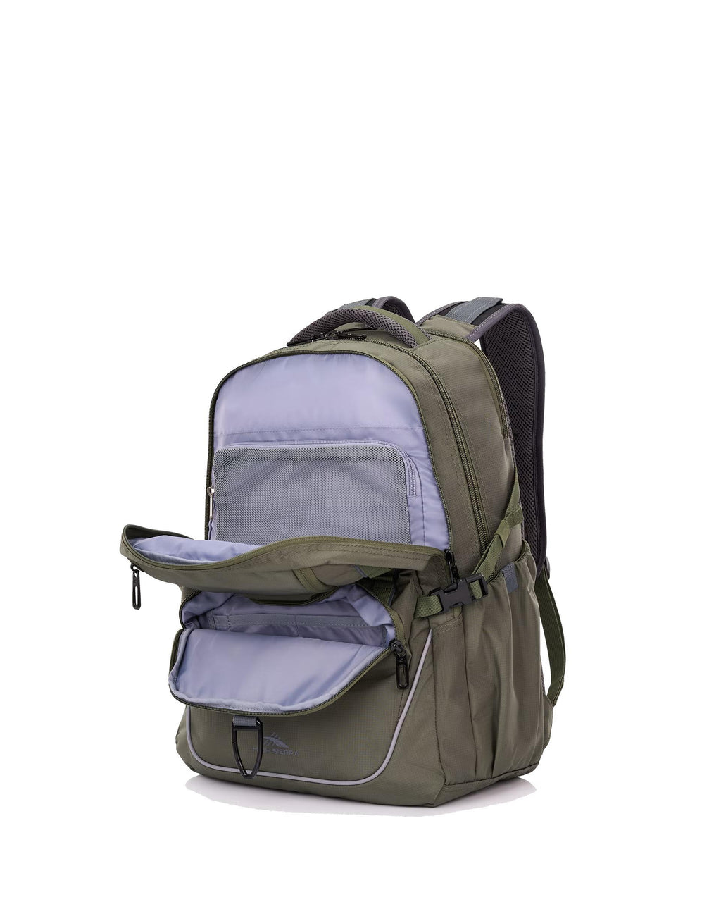High Sierra Access 4.0 Laptop Backpack - 17-Inch - Khaki Interior Image 9