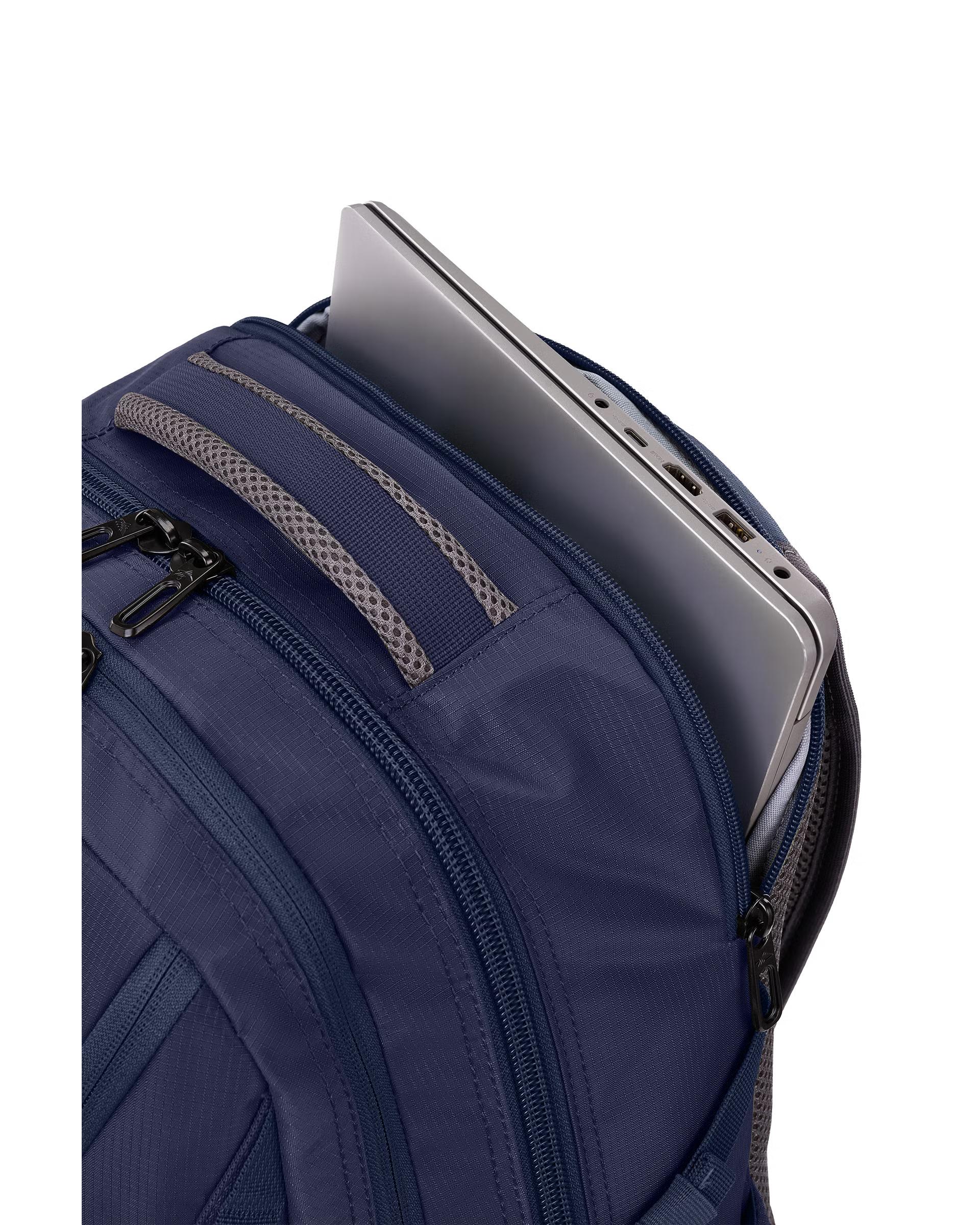 High Sierra Access 4.0 Laptop Backpack - 17-Inch - Navy Sport Interior Image 8
