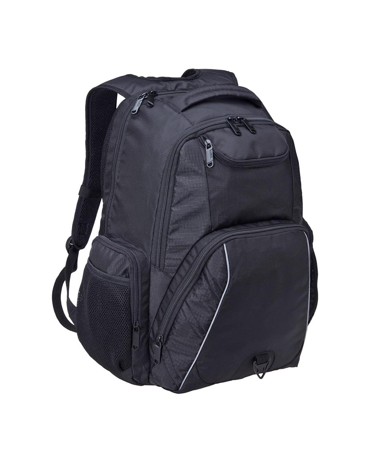 Unbranded Fortress Laptop Backpack 31L Black-1