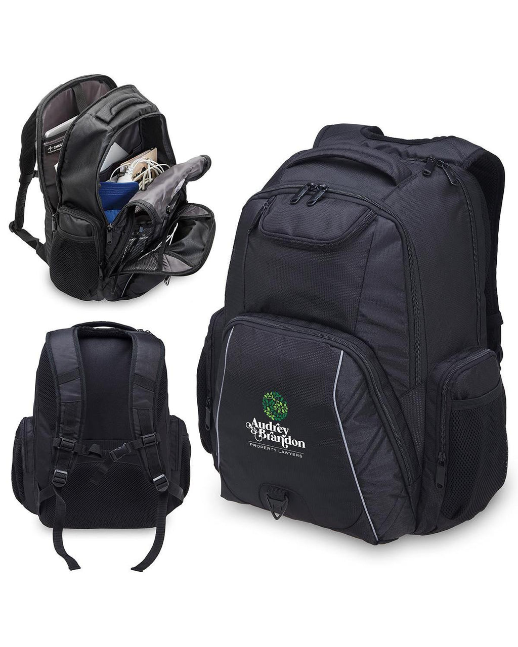 Unbranded Fortress Laptop Backpack 31L Black-7