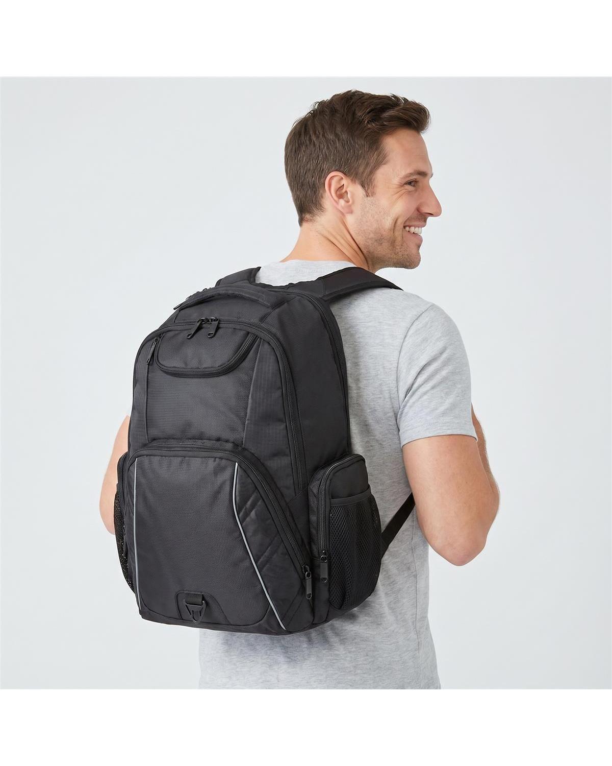 Unbranded Fortress Laptop Backpack 31L Black-10