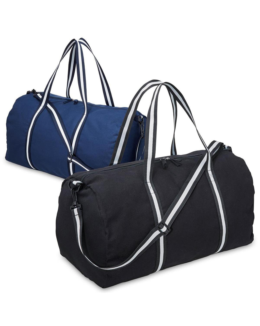 Unbranded Canvas Duffle 42.7L Black-2