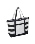 Unbranded Premium Boat Tote 36.2L Black/Natural-1