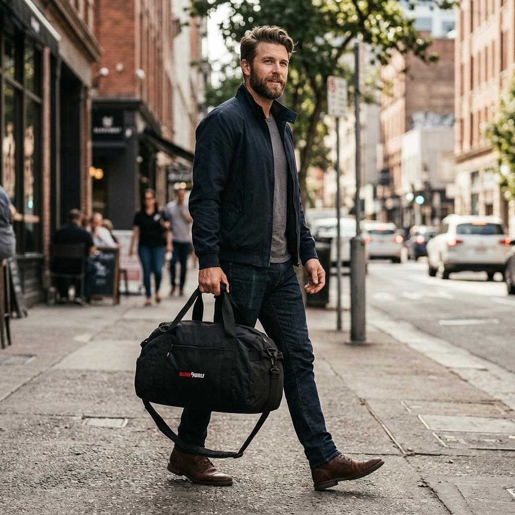 BlackWolf DufflePack Duffle Bag - 50L - Jet Black
