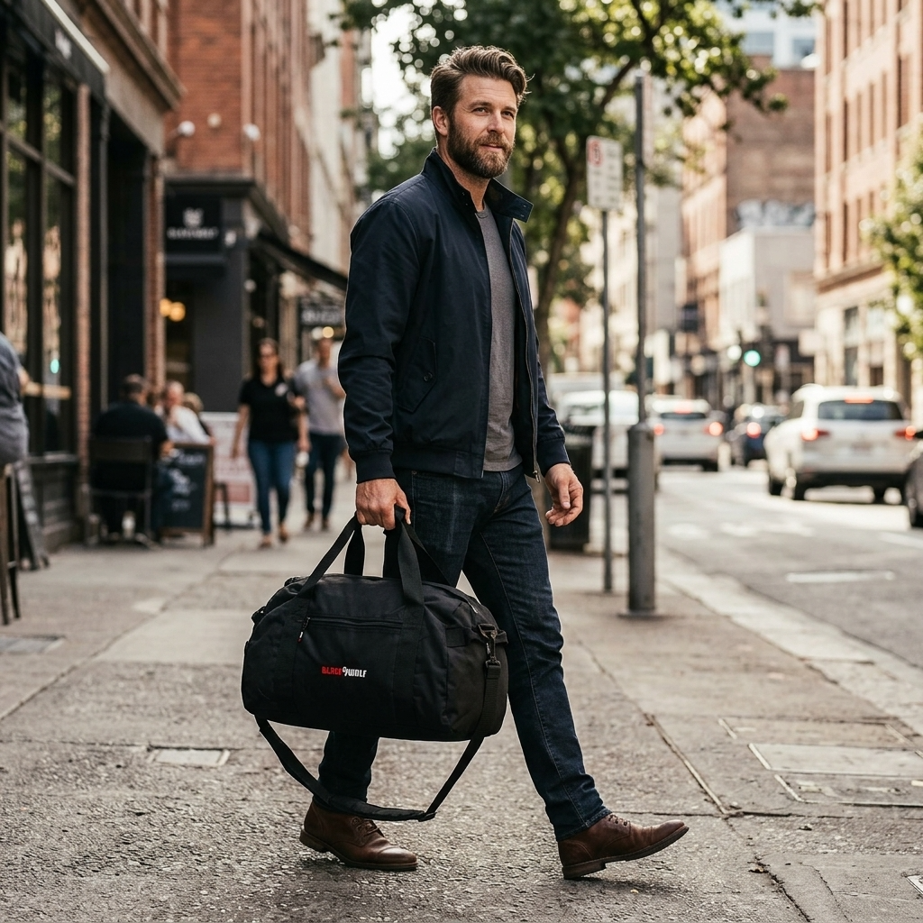 BlackWolf DufflePack Duffle Bag - 50L - Jet Black