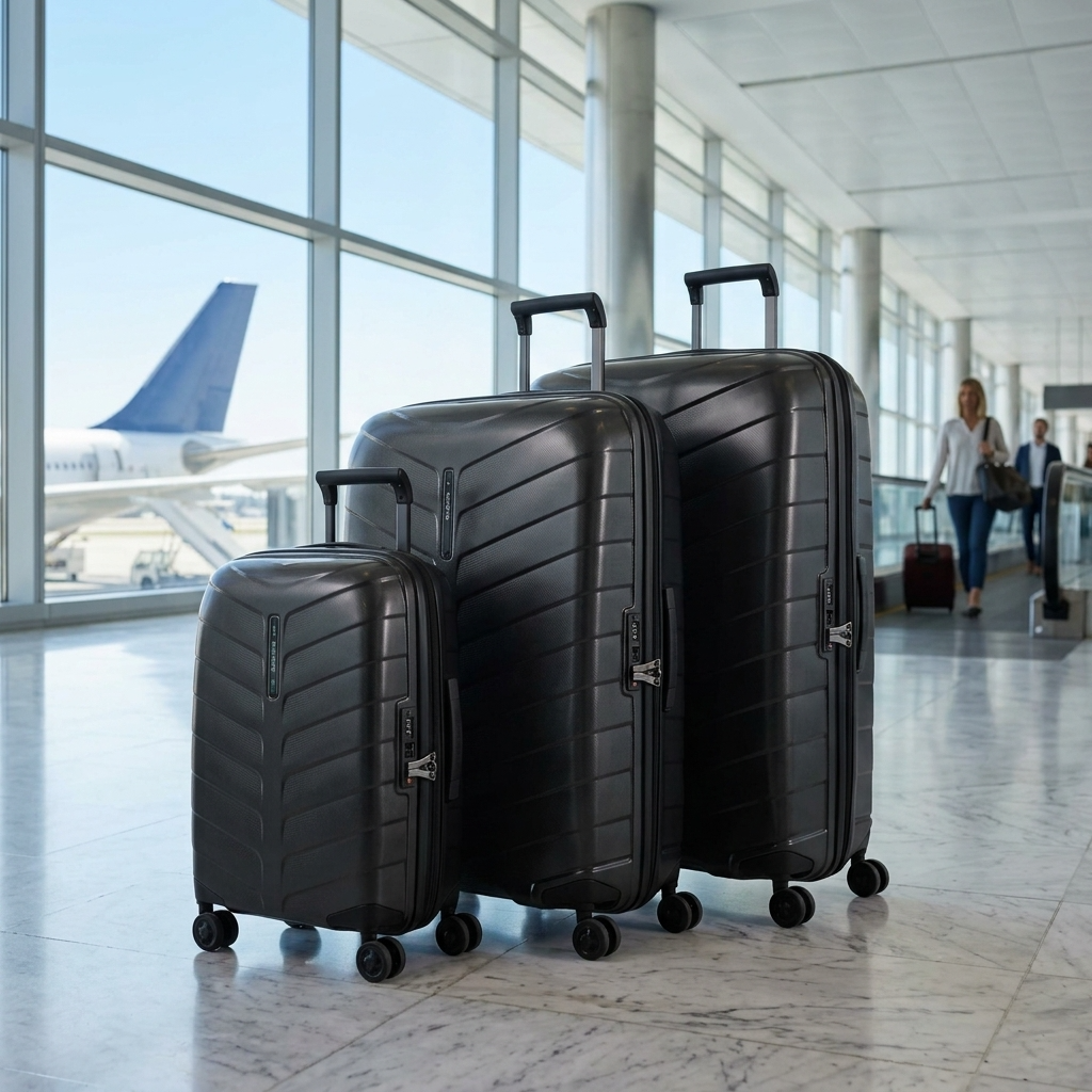 Samsonite Attrix Hardside 3-Piece Spinner Luggage Set - Anthracite