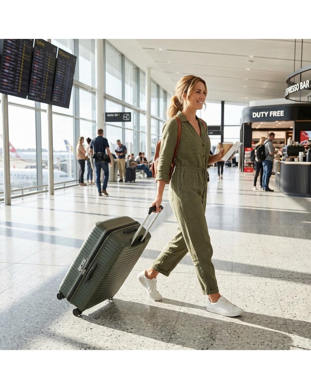 Samsonite Upscape Expandable Hardside Large Spinner Suitcase - 81cm - Climbing Ivy-2