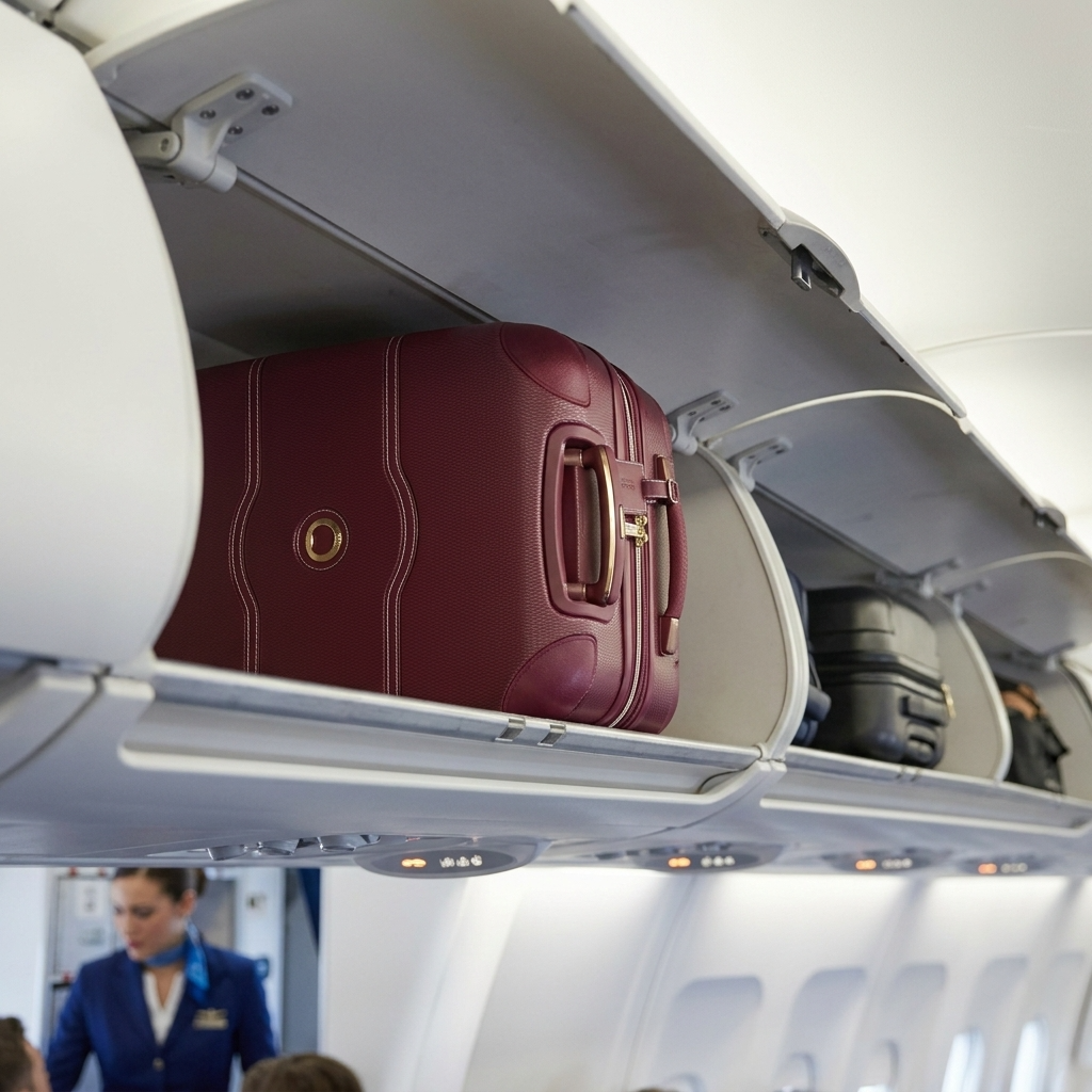 Delsey Chatelet Air 2.0 Hardside Carry-On Spinner Suitcase - 55cm - Burgundy