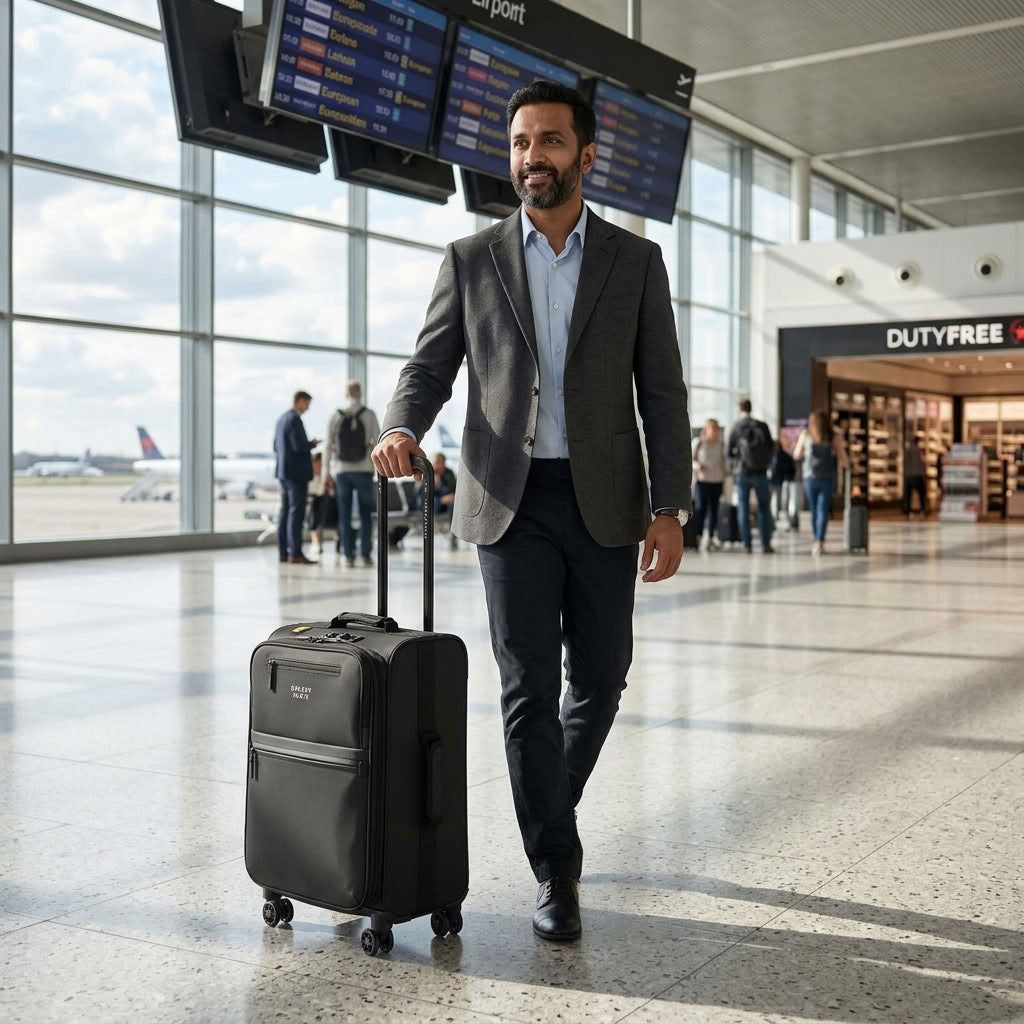 Delsey Paris Maubert 2 Softside Carry-On Spinner Suitcase -55cm-Black-5