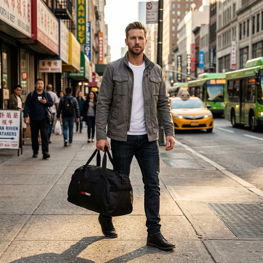 BlackWolf DufflePack Duffle Bag - 50L - Jet Black