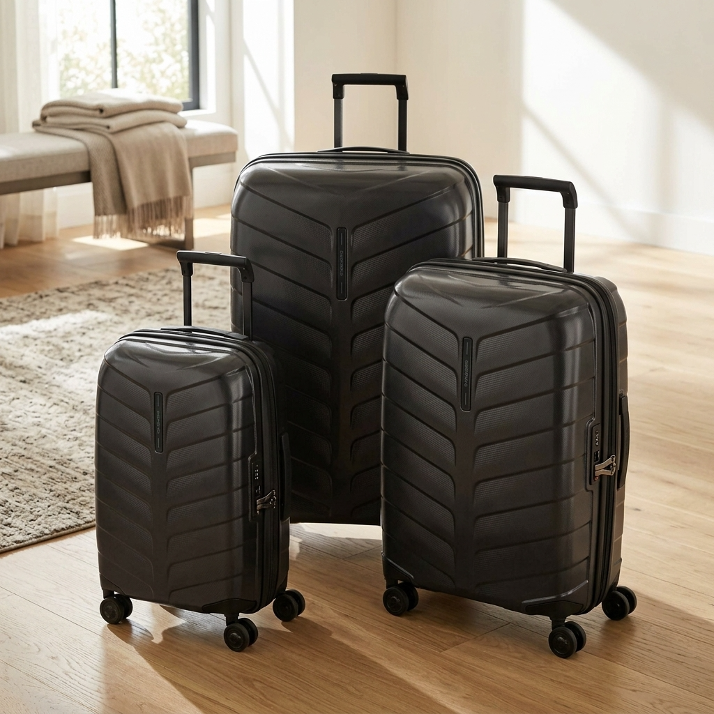 Samsonite Attrix Hardside 3-Piece Spinner Luggage Set - Anthracite