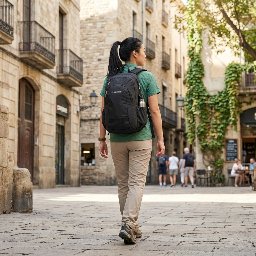 Caribee Nile Backpack - 30L - Black