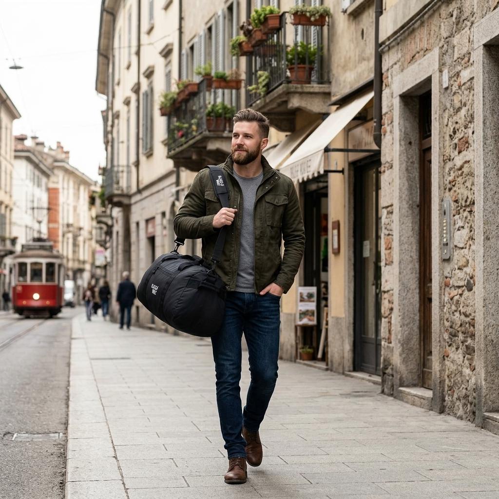 BlackWolf DufflePack Duffle Bag - 100L - Jet Black