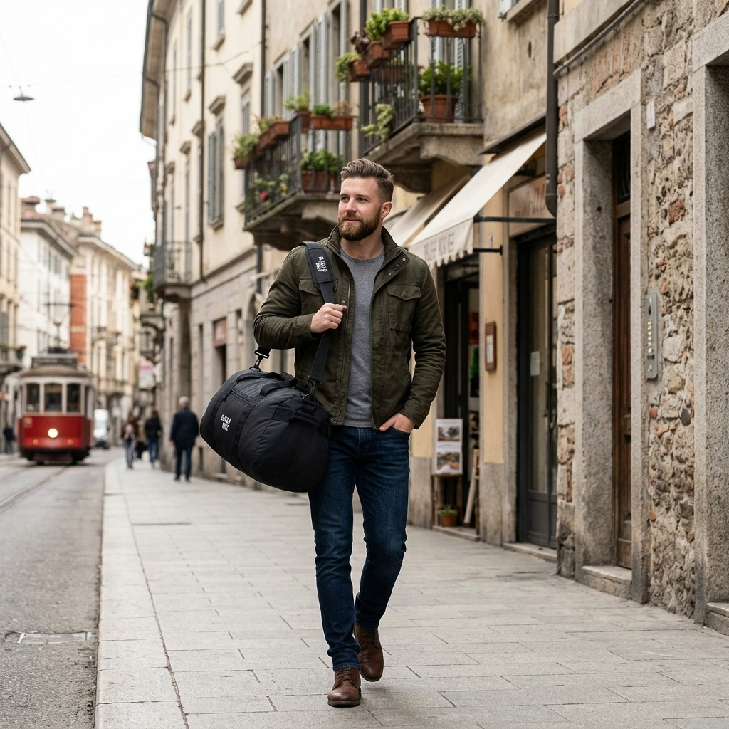 BlackWolf DufflePack Duffle Bag - 100L - Jet Black