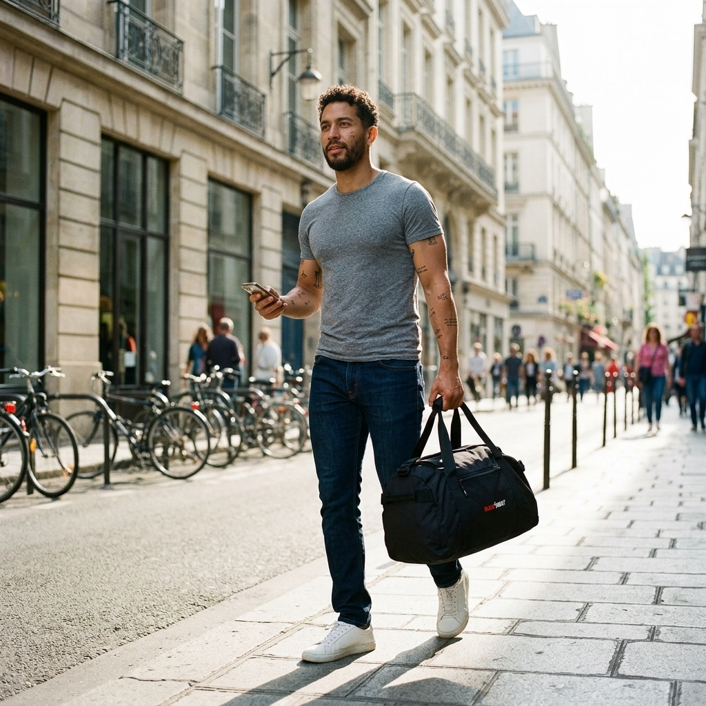BlackWolf DufflePack Duffle Bag - 50L - Jet Black