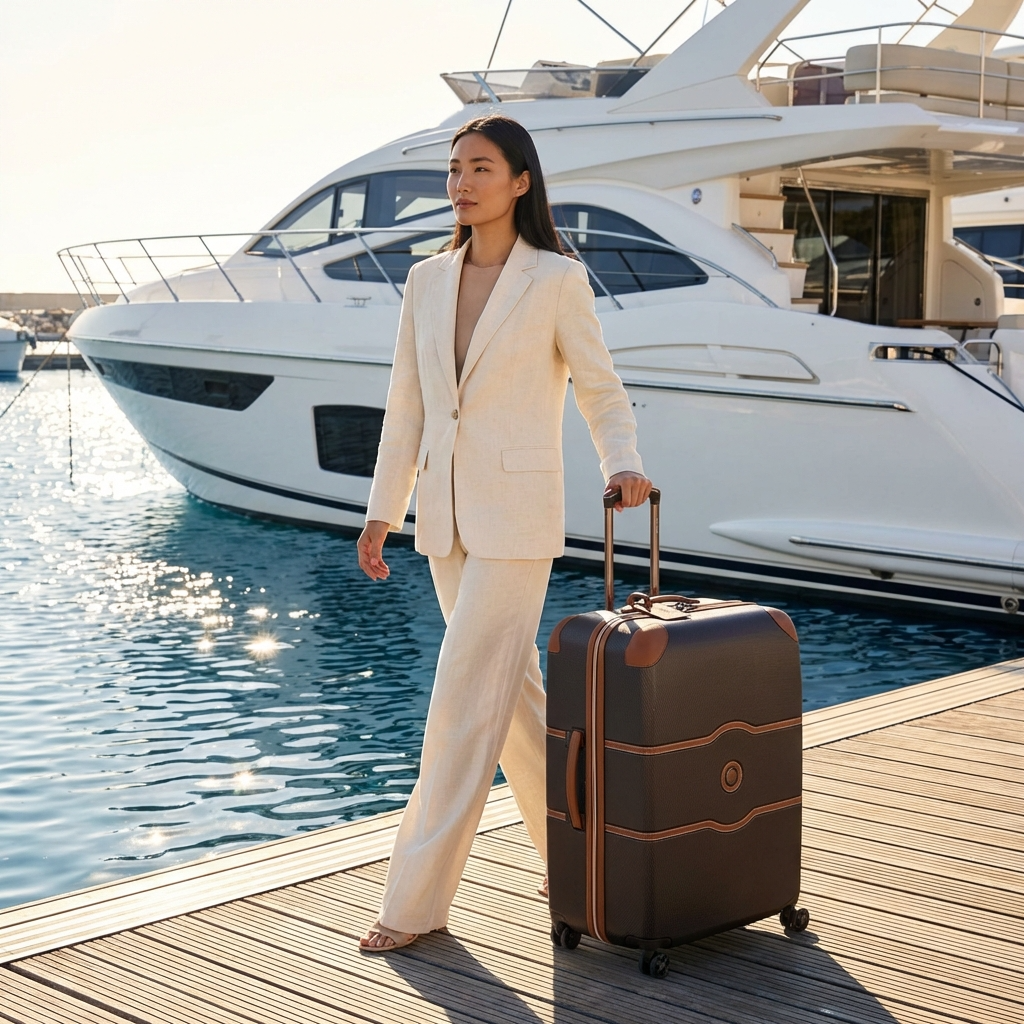 Delsey Chatelet Air 2.0 Hardside Large Spinner Suitcase - 76cm - Chocolate Image 6