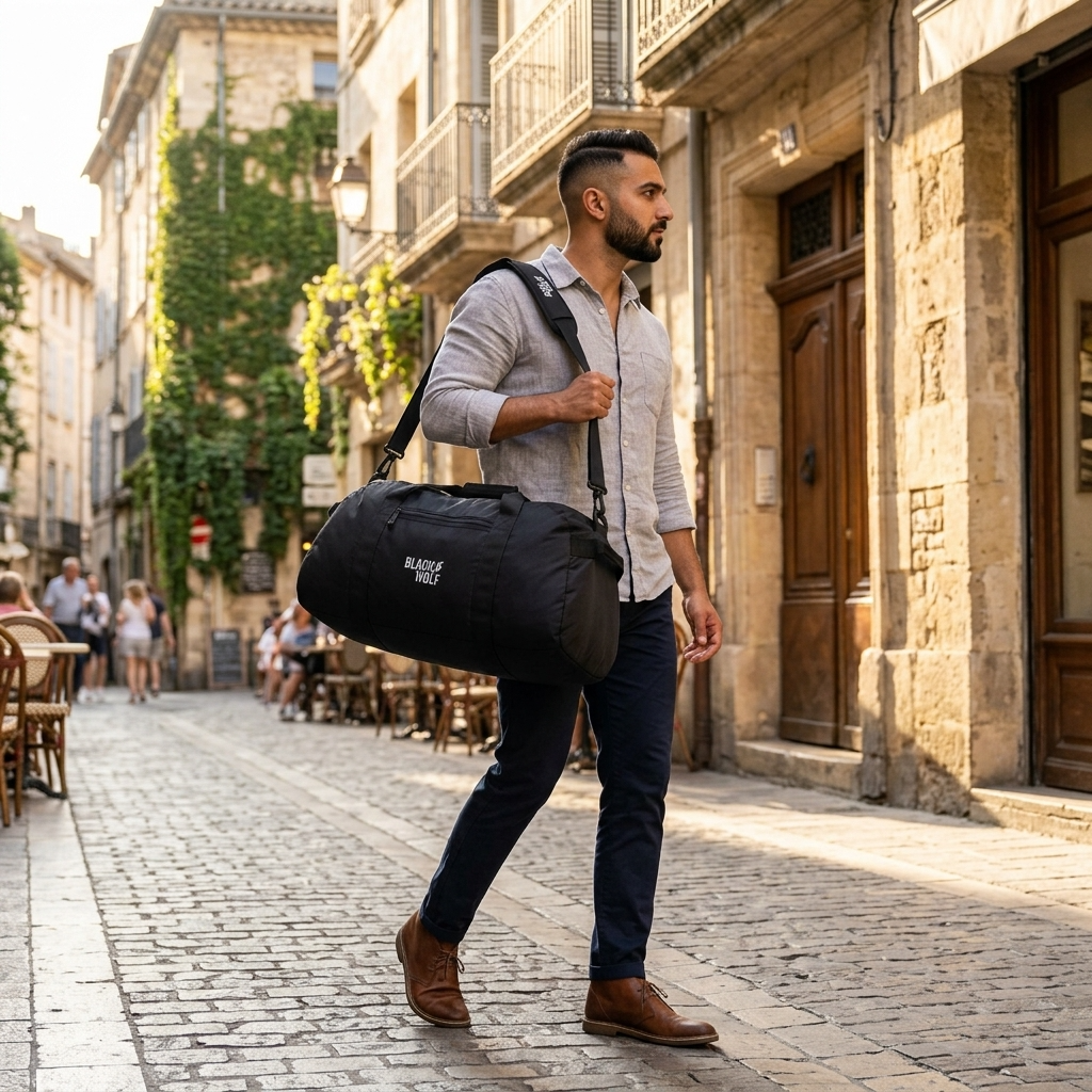 BlackWolf DufflePack Duffle Bag - 100L - Jet Black