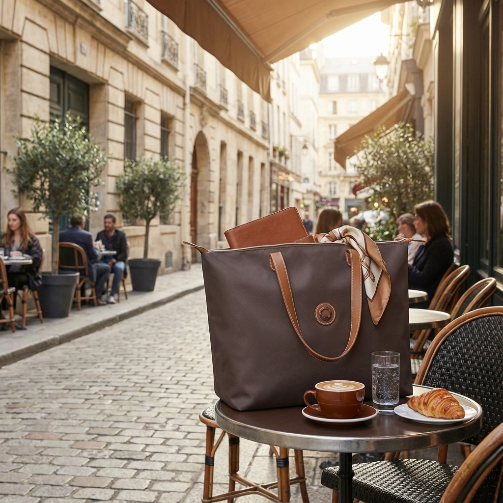 Delsey Chatelet Air 2.0 Tote Bag - Chocolate Image 7